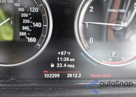 2012 BMW 528I xDrive из США, поврежденный, VIN WBAXH5C57CDW05509